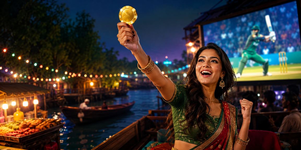 সুন্দরবনের কাছে নাইট মার্কেটে ক্রিকেট বেটিং